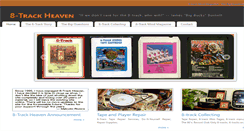Desktop Screenshot of 8trackheaven.com